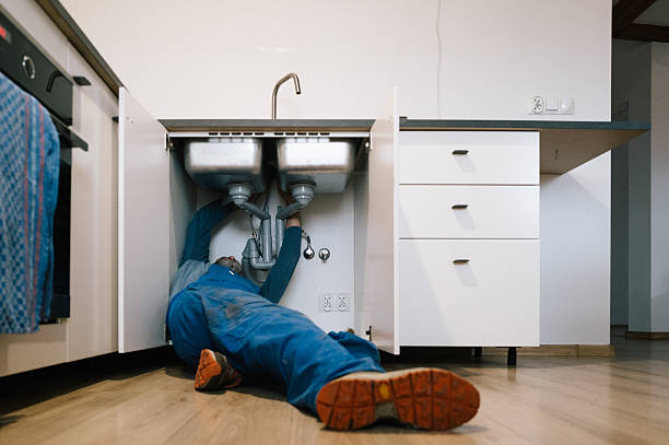 Professional Drain Cleaning technician working in New Waverly, TX